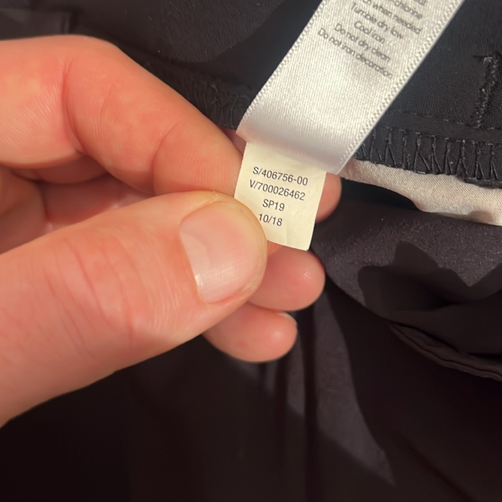 Athleta Luxe Gramercy Track Trousers in Black & White, size 10 - Picture 10 of 15